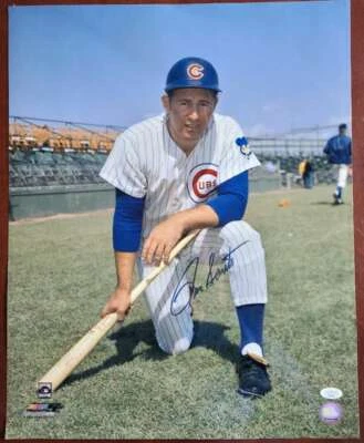 Ron Santo JSA Cert Signed 16x20 Photo Cubs Autograph - Image 1 of 2