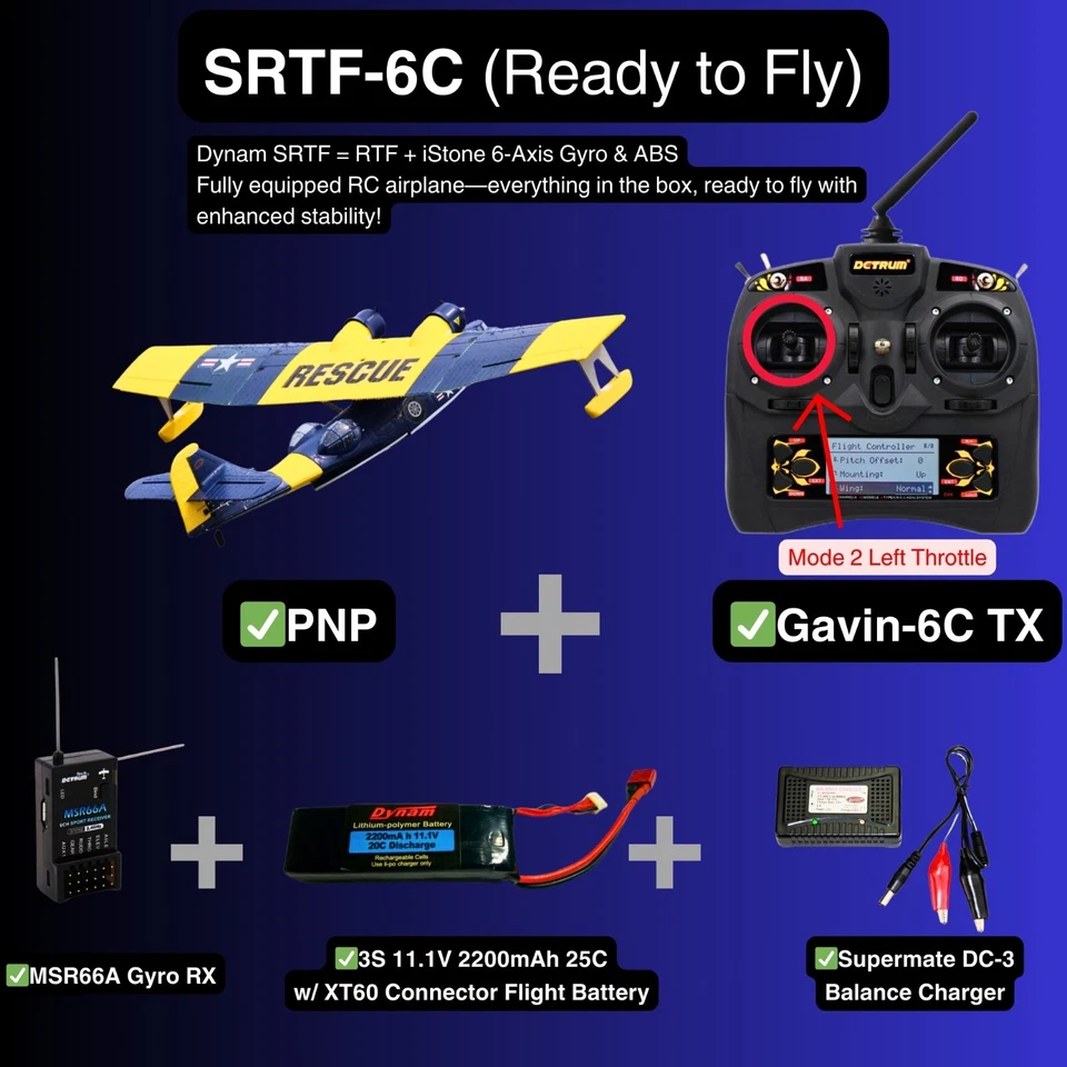 Dynam PBY Catalina V2 Blue Twin Engine RC Seaplane 1500mm 59" Wingspan - Image 1 of 4
