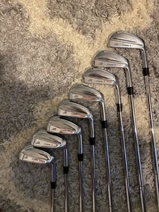 SUPER RARE Nick Faldo Prototype Mizuno Custom 5 Iron Set COLLECTABLE 3-Pw - Picture 1 of 5