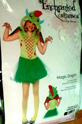 Magic Dragon Costume for Girls Size L 10-12 Leg Avenue New Halloween - Image 1 of 2