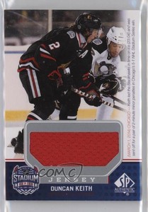 2014-15 SP Game Used Stadium Series/Winter Classic Materials Jersey Duncan Keith