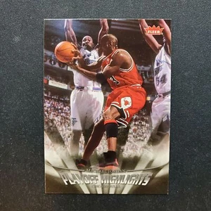2007-08 Fleer MICHAEL JORDAN #PH17 Playoff Highlights Chicago Bulls ~MR15A - Picture 1 of 2