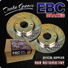 EBC TURBO GROOVE REAR DISCS GD558 FOR TVR GRIFFITH 5.0 1993-02