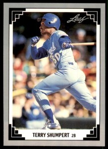 1991 Leaf Terry Shumpert Baseball Cards #104