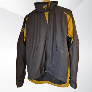 Giacca impermeabile Bjorn Daehlie Odlo Activewear nero/oro taglia M - Foto 1 di 13