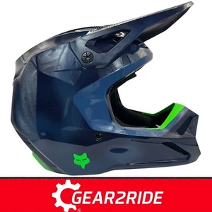 FOX MX Helm - Fox Racing V1 MIPS Motocross Enduro Helm Taunt Navy - Bild 1 von 7