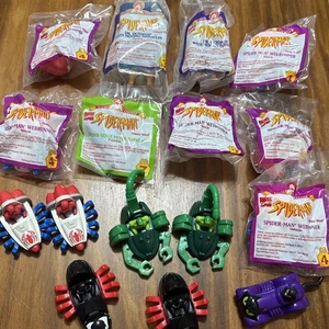 Spider-Man Vintage Happy Meal Spielzeug 16 Stück - Bild 1 von 6