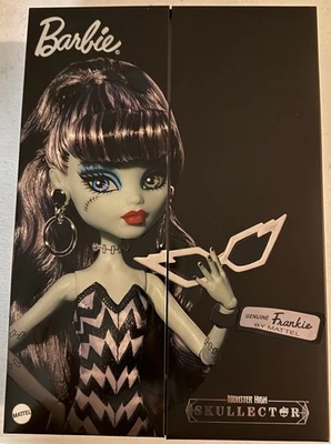 Monster High x Barbie Frankie Stein Barbie Mattel 80th Anniversary doll IN HAND - Image 1 of 2