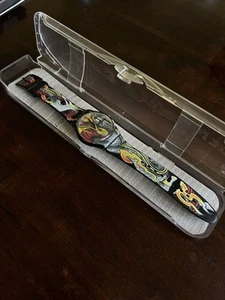 SWATCH SPECIAL ART - FIRED SNAKE/BY ARTIST TIN - TIN - SUOZ151 - 2012 - NEW - Picture 1 of 8