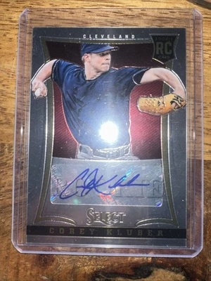 2013 Panini Select Rookie Auto /750 Corey Kluber RC #203 — 第 1/2 张图片