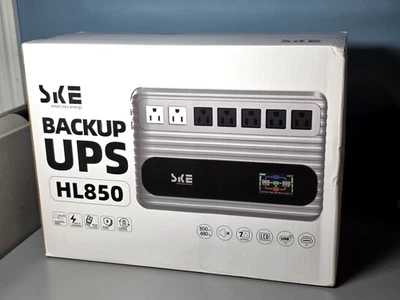 Protector contra sobretensiones de respaldo de batería SKE UPS 850VA/480W para computadora Orion HL850 Foto 1 de 4