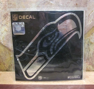 Calcomanía oficial de los Seahawks de la NFL 6x6 nueva en paquete #35193 Foto 1 de 4