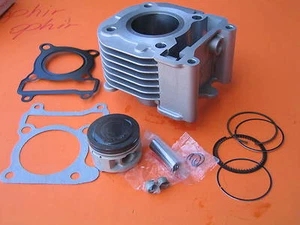 Cylinder for Yamaha ZY100 ZY 100 XCL Piston 49mm Bore Ring Gasket kit - Picture 1 of 6