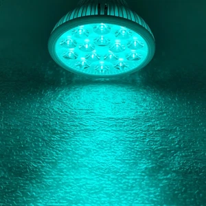 30W / 15W Cyan 495nm~500nm LED Lamp Spot Light Bulb PAR38 Plant Aquarium - Picture 1 of 6
