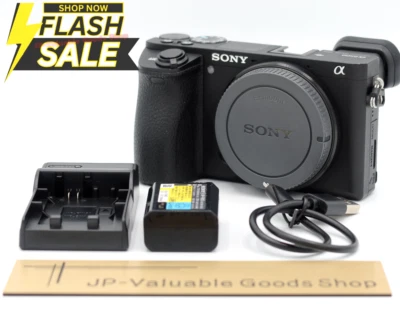 [B] Sony Alpha a6500 ILCE-6500 APS-C 24.2MP Mirrorless Camera W/Battery Japan - Image 1 of 4