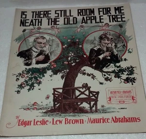 1915 Sheet Music "Is There Still Room...The Old Apple Tree" Leslie/Brown/Abraham - Picture 1 of 9
