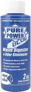 Valterra V23004 'Pure Power Blue' Waste Digester and Odor Eliminator - 4 oz - Picture 1 of 1