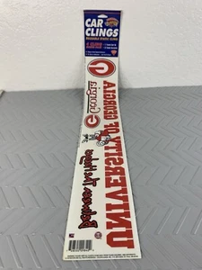 Lot Of 10 UGA Bulldogs University Of Georgia Car Clings Stickers Static Cling - Picture 1 of 6