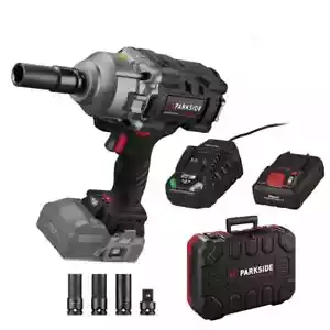 PARKSIDE PULSE SCREWDRIVER 1356 Nm PASSP 20-Li C4 PERCUSSION TIRE CHANGER X20V - Picture 1 of 4