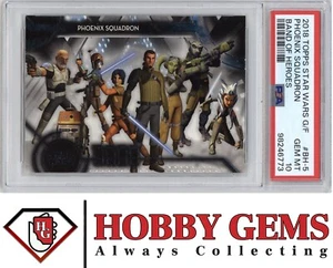 AHSOKA TANO PSA 10 2018 Topps Star Wars Galactic Files Phoenix Squadron #BH-5 - Imagen 1 de 2