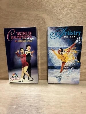 World Champions On Ice Forever Gold Sealed VHS NBC Sports 1995 Kwan +Bonus Film! - Image 1 of 4