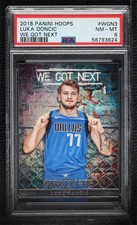 2018-19 Panini NBA Hoops We Got Next Luka Doncic #WGN-3 PSA 8 Rookie RC