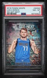 2018-19 Panini NBA Hoops We Got Next Luka Doncic #WGN-3 PSA 8 Rookie RC