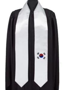 France French Flag Graduation Sash Stole International Study Abroad Adult Unisex - Picture 1 of 5