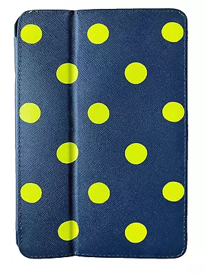 CATH KIDSTON iPAD HARD CASE - NAVY / NEON SPOT - used but hardly used if at all - Image 1 of 4