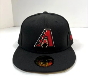 Arizona Diamondbacks MLB NE Authentic Collection "A" Fitted Hat~Black - Picture 1 of 5