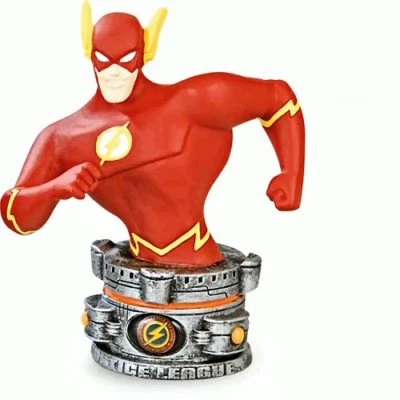 Pisapapeles Flash Busto Liga de la Justicia Cartoon Network Series NUEVO SELLADO Foto 1 de 4