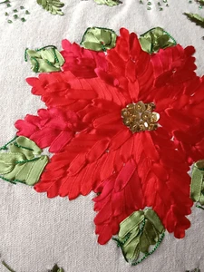 Weihnachten Überwurf Kissen. Weihnachtsstern - Bild 1 von 8