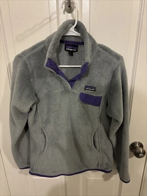 women's patagonia synchilla snap fleece pullover Small - Image 1 of 4