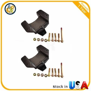 2PCS Leaf Spring Hanger Rear For 90-09 Chevrolet Kodiak Series Truck Gmc Topkick - Picture 1 of 5