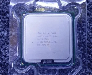 Intel Core 2 Duo Desktop CPU/Processor E8400 3.00GHz. LGA775 SLB9J - Picture 1 of 1