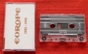 EUROPE - UK CASSETTE TAPE - 1982-1992 (BEST OF/GREATEST HITS) - Foto 1 di 5