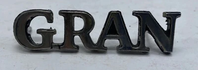 FORD GRAN TORINO D20B-16098-EA EMBLEMA GRAN VINTAGE "GRAN" Foto 1 de 4