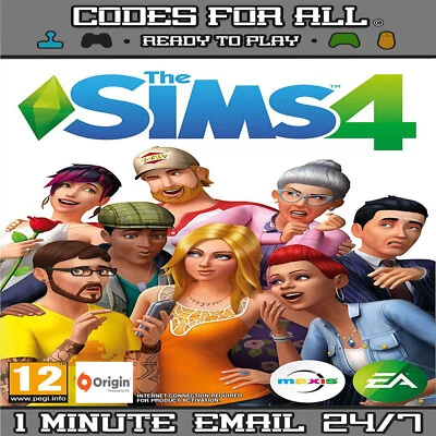 The Sims 4 Base Game / Expansion Packs Origin Codes PC / Mac - INSTANT DISPATCH - Image 1 of 4
