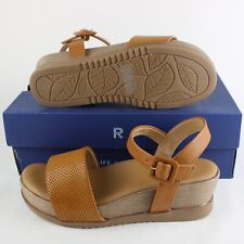 Rockport Women's Delanie Ankle Strap Sandals Honey CI7499