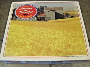 AMBER WAVES OF GRAIN ~ VINTAGE GOLDEN 500 PC. PUZZLE, SEALED - Picture 1 of 3