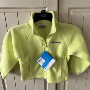 Columbia Yellow June Lake Fleece Size XXS (4/5) NWT - Picture 1 of 3