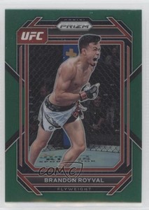 2023 Panini Prizm UFC Green Prizm Brandon Royval #133