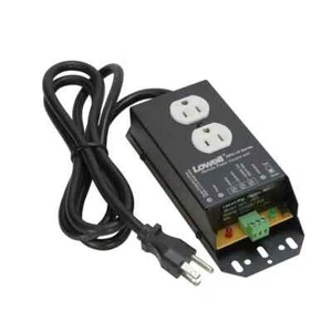 NEW Lowell RPC-15 Remote Power Control Unit Duplex Outlet 15A 6 ft Cord - Picture 1 of 5
