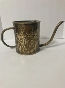 Vintage 1986 FTDA Brass Pitcher Water Can Garden Decor Nijhof-Zevenaar Holland - Picture 1 of 4
