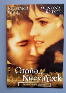 AK - Richard Gere & Winona Ryder in Premier "Otono en Nuevo York um 2000 - Bild 1 von 2