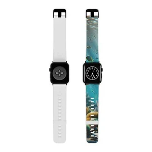 Ocean Life Apple Watch Band, Marine Decor, Gift for Ocean Lovers, Trendy Watch - Picture 1 of 37