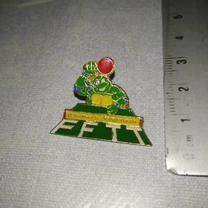 Pin's Pins - TMNT - FFTT - le journal des Tortues ninja - MIRAGE 1991 - Imagen 1 de 2