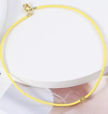 Kate Spade Leather Chooker Hollow Heart Pendant Fashion Necklace - Image 1 of 4