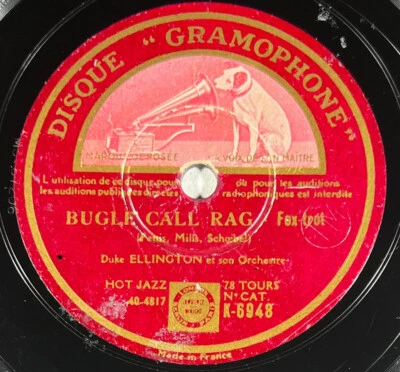 Duke Ellington : Breakfast dance / Bugle call rag 78 rpm GRAMOPHONE K-6948 - Photo 1/4
