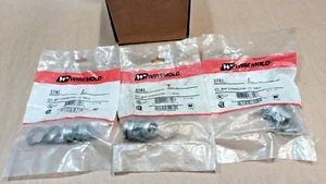 QTY 3 packs of 2 Wiremold 5781 Galvanized STL Box Connector 1/2" galv - Bild 1 von 3
